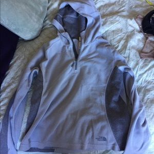 North face fleece quarter zip